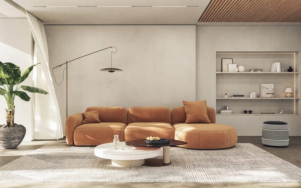 sala com decoração contemporânea